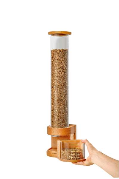 KoMo granary for hygienic storage of ground material