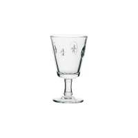 La Rochère wine glass Fleur de Lys with french lily design La Rochère wine glass Fleur de Lys with french lily design