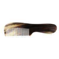 Horn comb with handle 13 cm Horn comb with handle 13 cm
