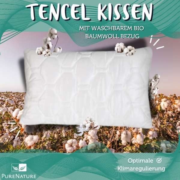 Pillow with Lyocell Fiber Filling