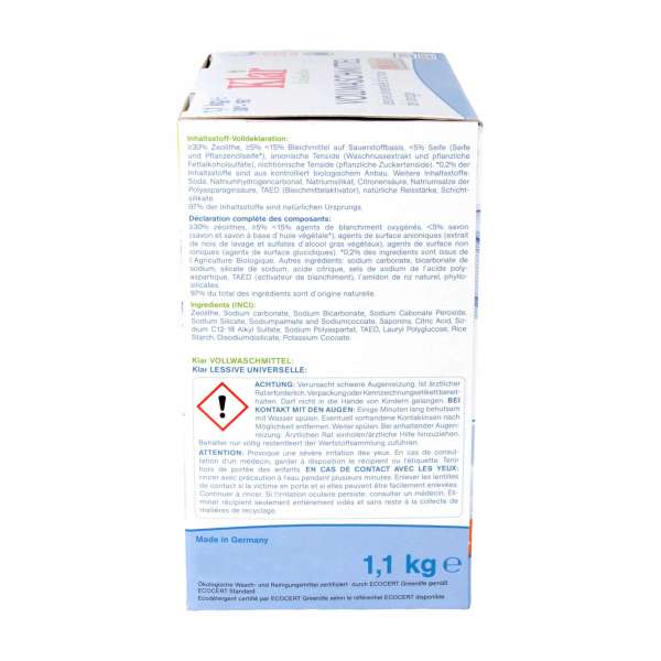 Klar Soapnut Laundry Powder (fragrance-free)