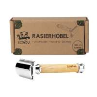 EcoYou shaver olive wood wooden handle - for plastic free bathroom EcoYou shaver olive wood wooden handle - for plastic free bathroom