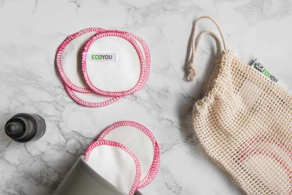 cleansing pads face - washable alternative for absorbent cotton pads