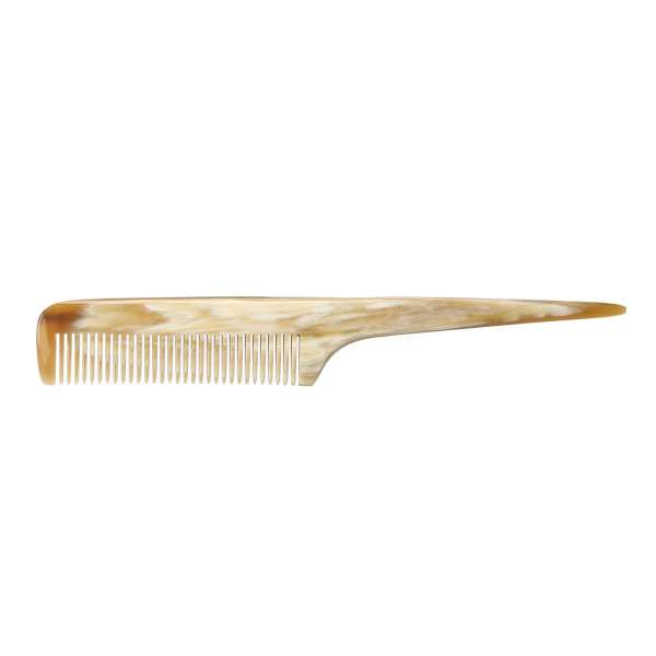 PureNature horn comb with handle for backpicking and styling PureNature horn comb with handle for backpicking and styling