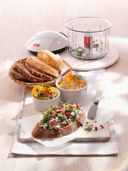 Fissler Finecut Hand Food Chopper for Blending Fruit & Herbs