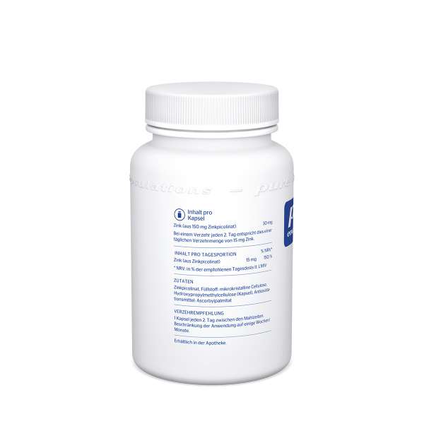 Pure Encapsulations | Pure Zinc, without additives