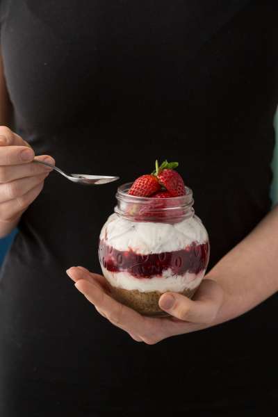 Kilner jam jar strawberry 400 ml