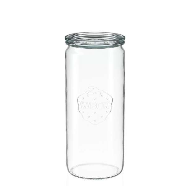 WECK 975 ml Cylinder Jars with Glass Lids – Set of 6 WECK 975 ml Cylinder Jars with Glass Lids – Set of 6