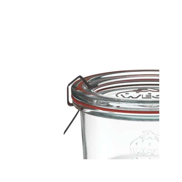 WECK 165 ml Mold Jars with Glass Lids – Set of 12
