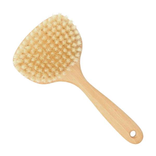 PureNature sauna brush with massage brush natural bristles PureNature sauna brush with massage brush natural bristles