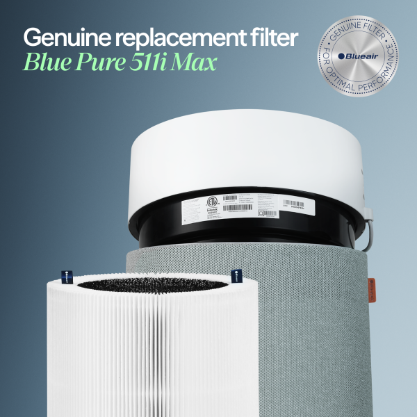 Blueair Blue Pure 511i Max F5MAX Particle + Carbon Replacement Filter