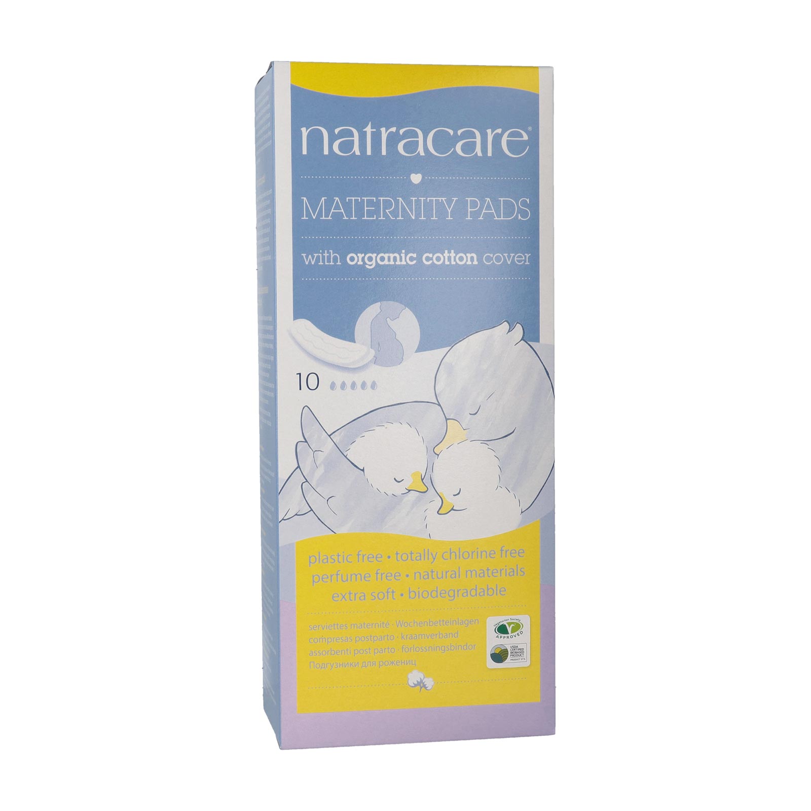 Natracare Serviettes Maternité 10 Pièces