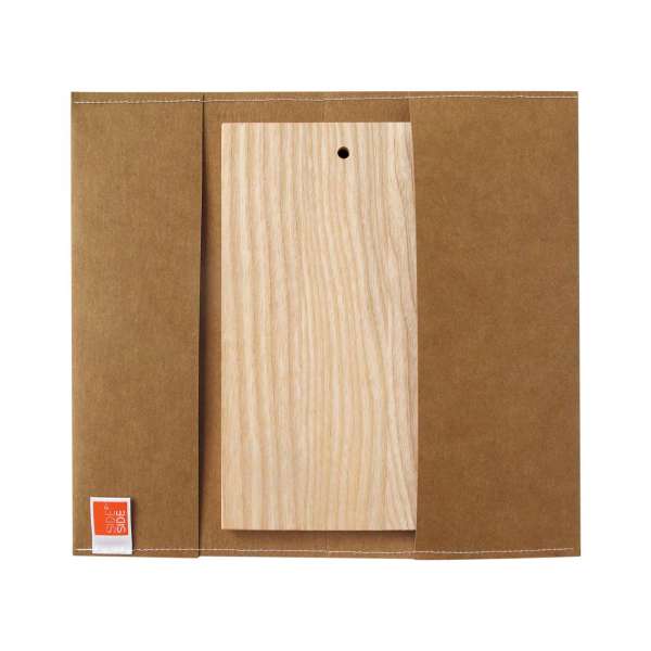 Side by Side Outdoor Cutting board in case, brown