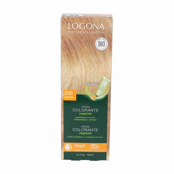 Logona Copper Blonde Color Cream for blonde to light brown hair types