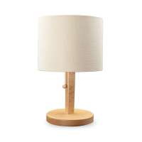 Table Lamp, made of beechwood, shielded Table Lamp, made of beechwood, shielded