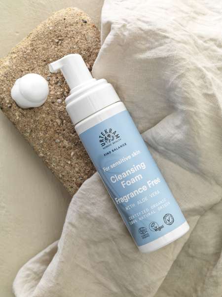 Urtekram fragrance free cleansing foam