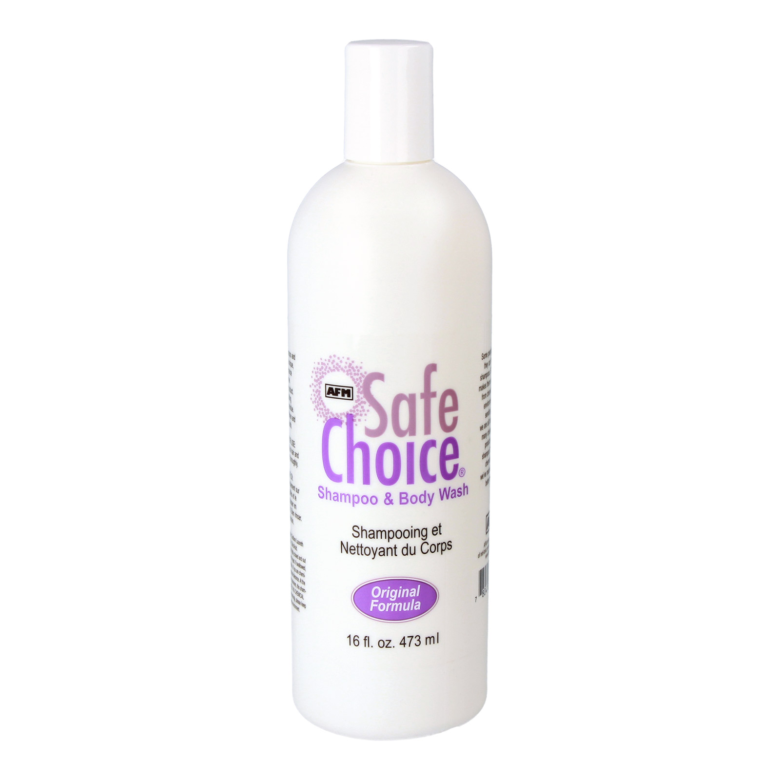 AFM Safe Choice Perfume Free Shampoo and Body Wash PureNature