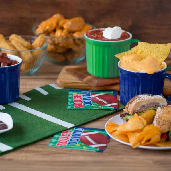 Small plate white with wave edge