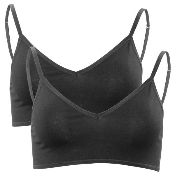 Living Crafts Tamilla Organic Cotton Women’s Bustier, Pack of 2 Living Crafts Tamilla Organic Cotton Women’s Bustier, Pack of 2
