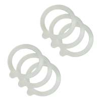 PureNature Replacement Rubber Rings, Set of 6 PureNature Replacement Rubber Rings, Set of 6
