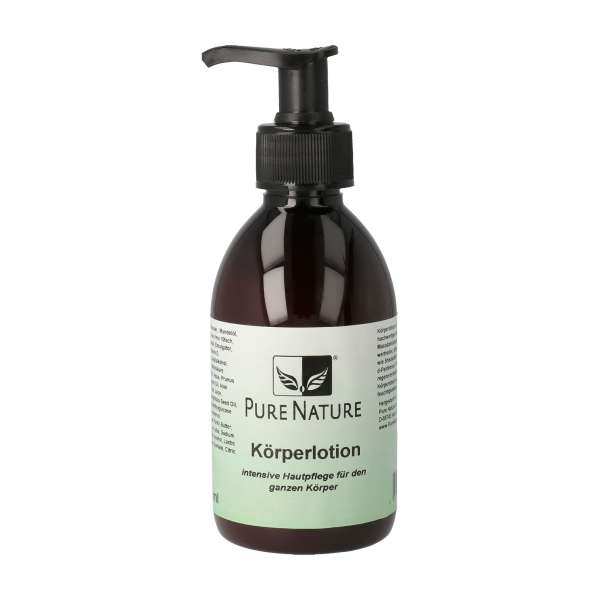 PureNature rich body lotion with aloe vera and almond oil PureNature rich body lotion with aloe vera and almond oil