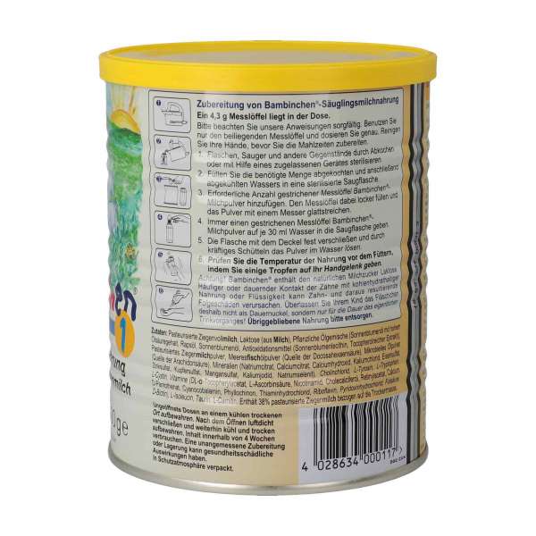 Bambinchen 1 Infant Formula (0-6 months)