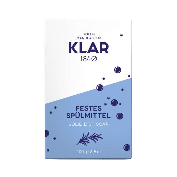 Clear solid dishwashing liquid, 100 g