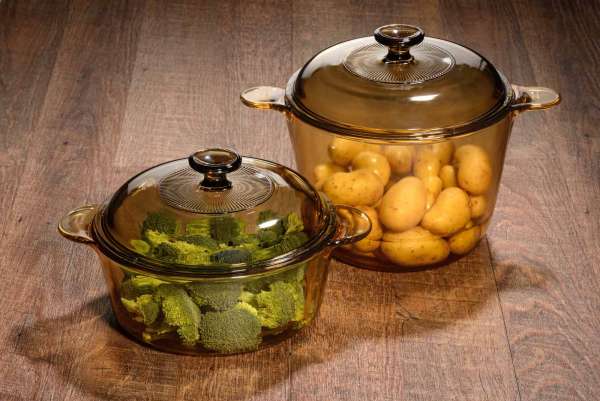 Glass-Ceramic Pot Set (4 pieces)