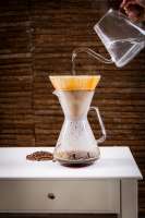 Preview: Coffee maker Brasil 1 liter - with glass coffee filter holder Preview: Coffee maker Brasil 1 liter - with glass coffee filter holder