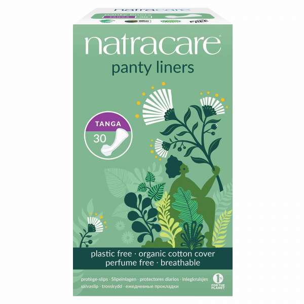 Natracare Natural Panty Liners for String-Tangas, 20 pieces Natracare Natural Panty Liners for String-Tangas, 20 pieces