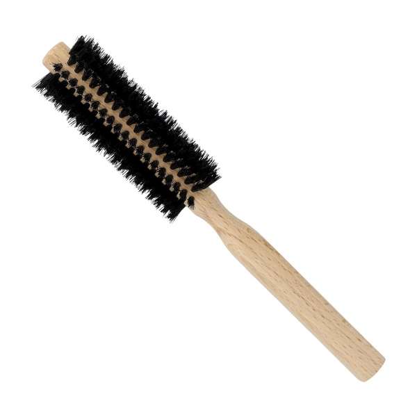 PureNature round brush natural bristles - antistatic for blow-drying hair PureNature round brush natural bristles - antistatic for blow-drying hair