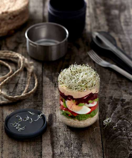 Black & Blum glass lunch bowl