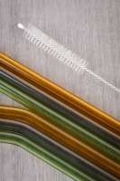 Preview: Tranquillo straw set 6 pieces, glass Preview: Tranquillo straw set 6 pieces, glass