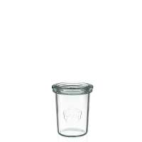Weck Mini tumbler with glass lid - Preserve & Serve, 12 pieces