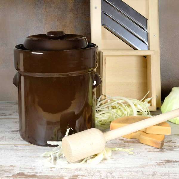 Fermenting Crock for Sauerkraut