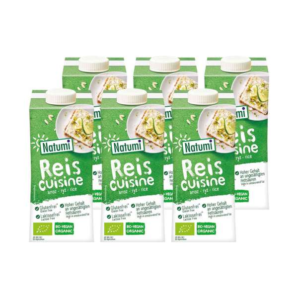 Cream Substitute Rice Cuisine 6x200 ml Cream Substitute Rice Cuisine 6x200 ml