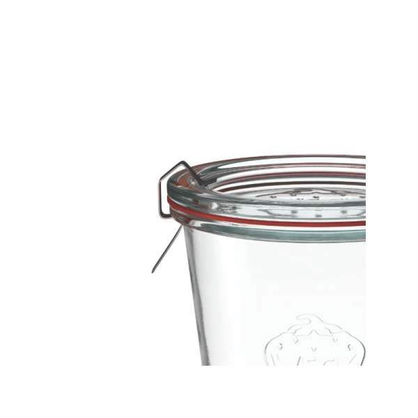 WECK 500 ml Mold Jars with Glass Lids – Set of 6