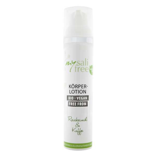 MySalifree Moisturising Lotion - body care without mineral oil MySalifree Moisturising Lotion - body care without mineral oil