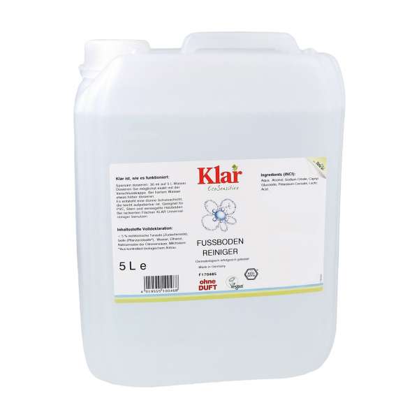 Klar Floor Cleaner Fragrance Free Klar Floor Cleaner Fragrance Free