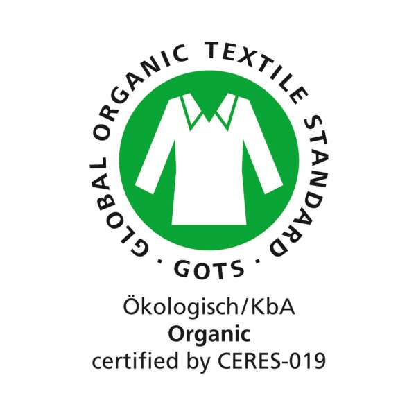 Living blanket white organic cotton kbA with cashmere feeling