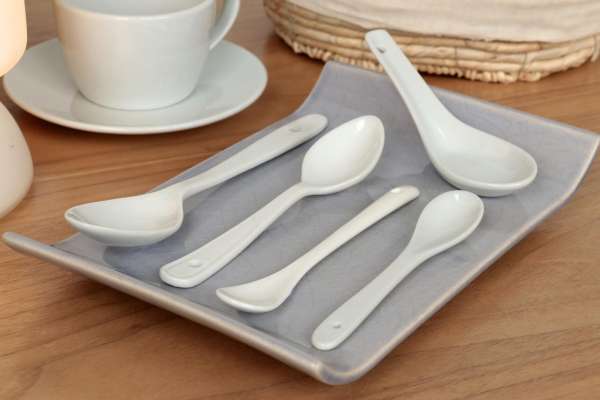 Buy PureNature Porcelain Dessert and Coffee Spoons