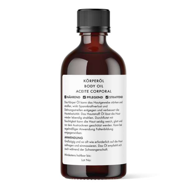 Skin Firming Oil With Vitamin E