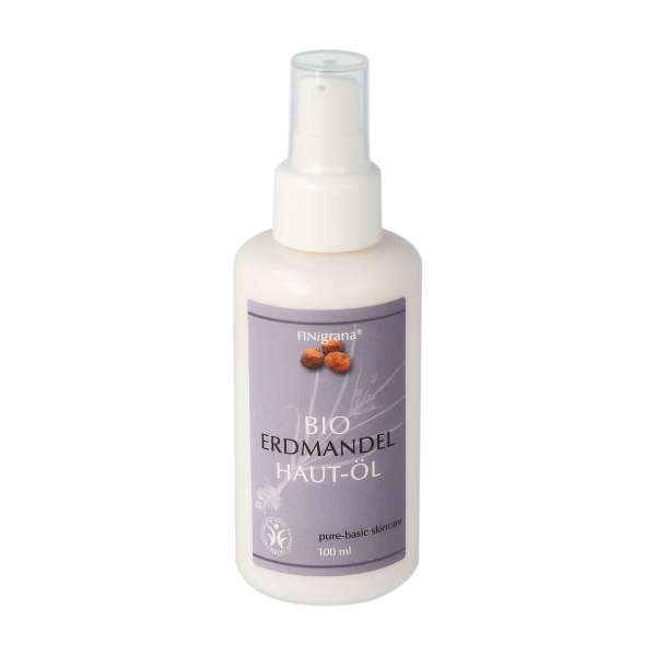 FiniGrana Organic Body Oil - Tiger Almond Skin Oil without artificial additives