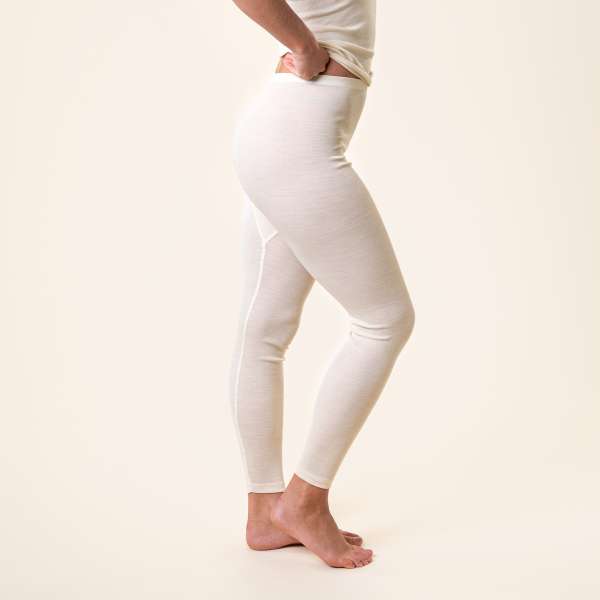 Living Crafts Fenja Women’s Organic Merino Wool and Silk Long Johns