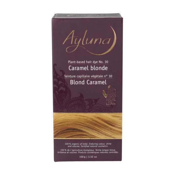 Ayluna caramel blond plant hair dye blond without phenylenediamine PureNature