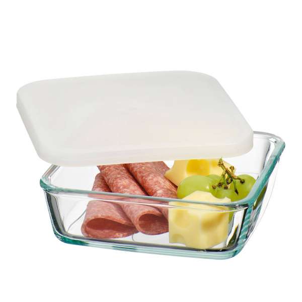 Glass storage container Glass storage container