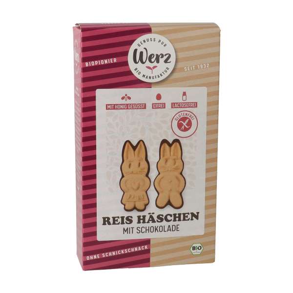 Rice Chocolate Rabbit Biscuits Gluten-Free Rice Chocolate Rabbit Biscuits Gluten-Free