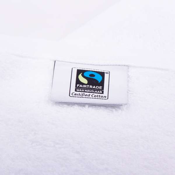 Bath mat cotton white 50x80cm without gumming in organic quality