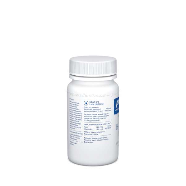 Pure Encapsulations B12 Folate - Methylcobalamin Lozenges