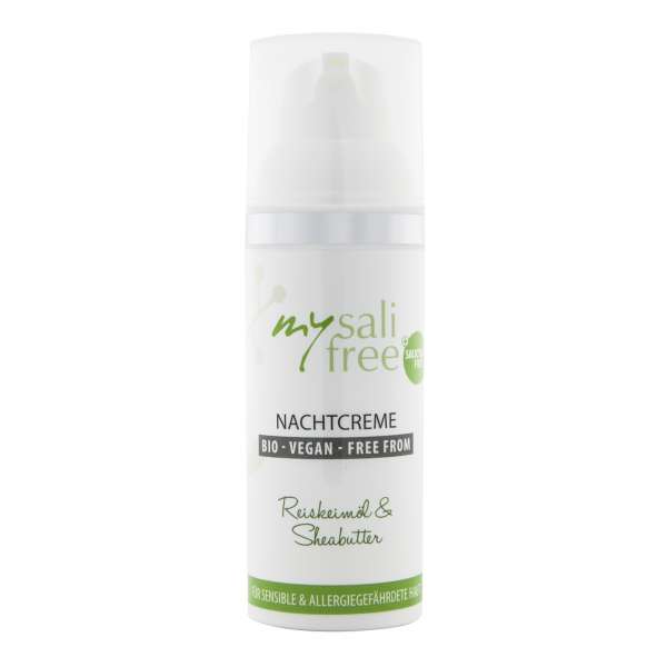 MySalifree Rich Night Face Cream - Fragrance Free & Organic MySalifree Rich Night Face Cream - Fragrance Free & Organic